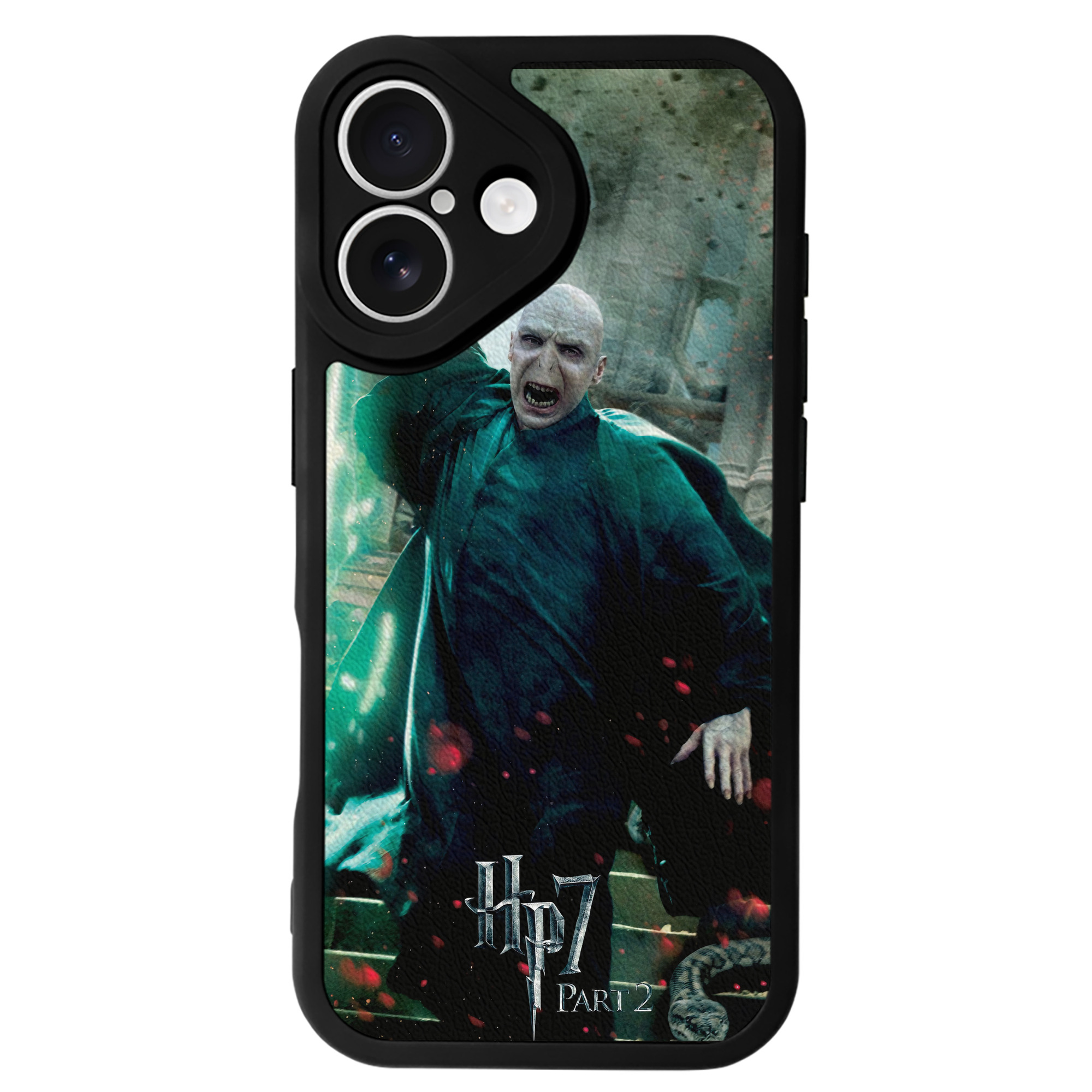 （画像用） Harry Potter ハリー・ポッターシリーズ 【iPhone 16シリーズ対応】シリコンスマホケース（レザー調） 材質：シリコン